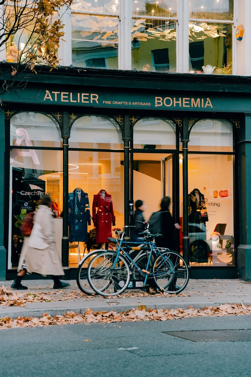 Atelier Bohemia showroom, Clerkenwell